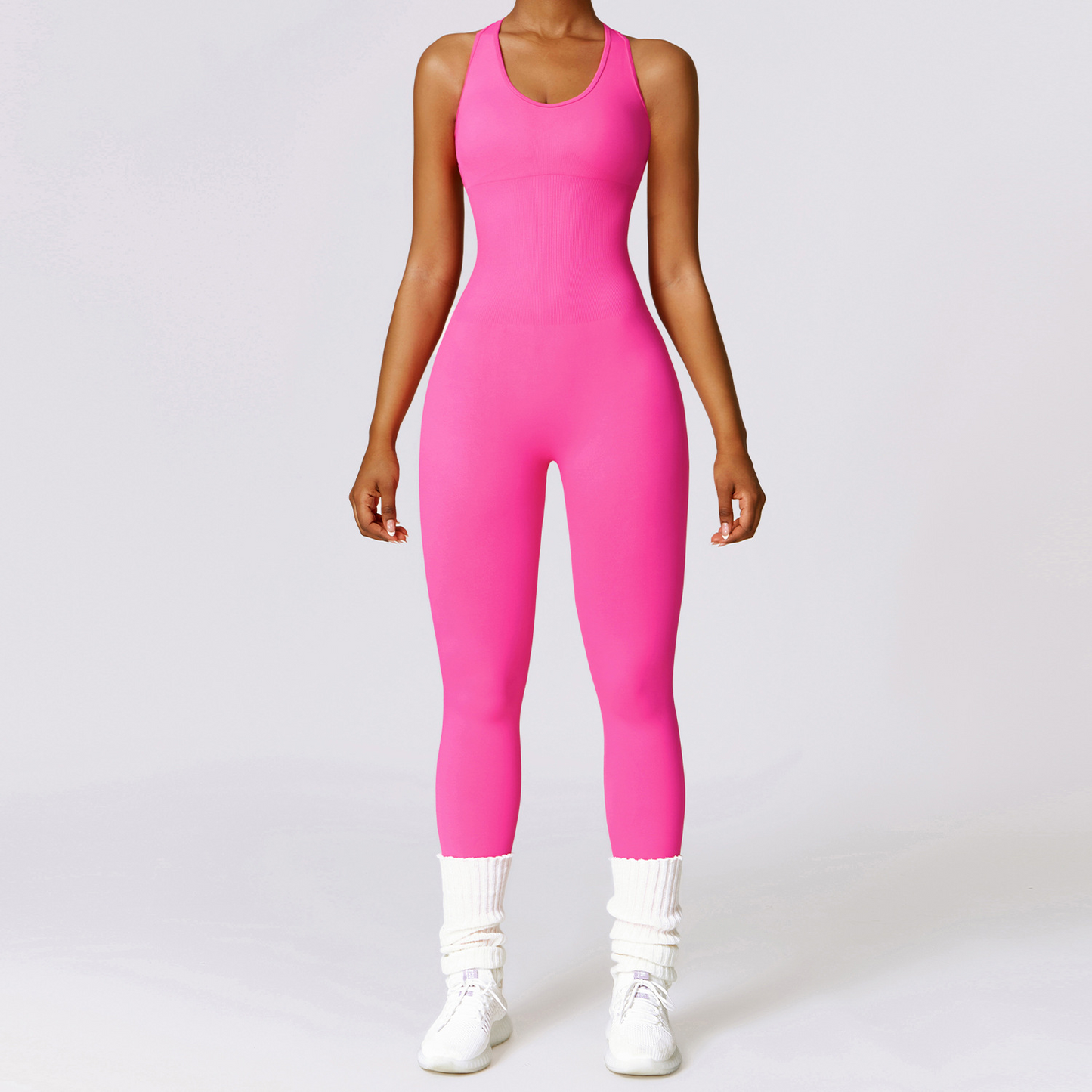 Tight Sports Back V Shape One-piece